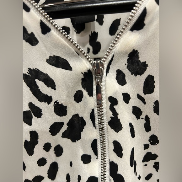 Woman INC Spotted Print Zip-Up Jacket. - Picture 3 of 4
